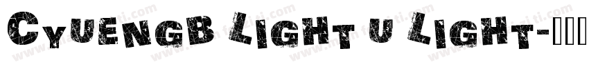 CYuenGB Light U Light字体转换